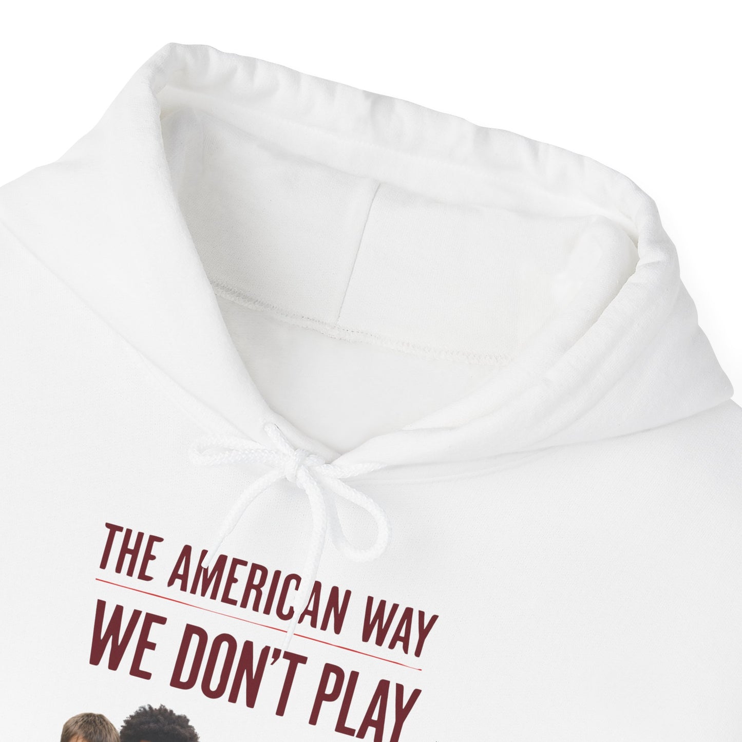 'The American Way We Don't Play' - Unisex Heavy Blend™ Hooded Sweatshirt