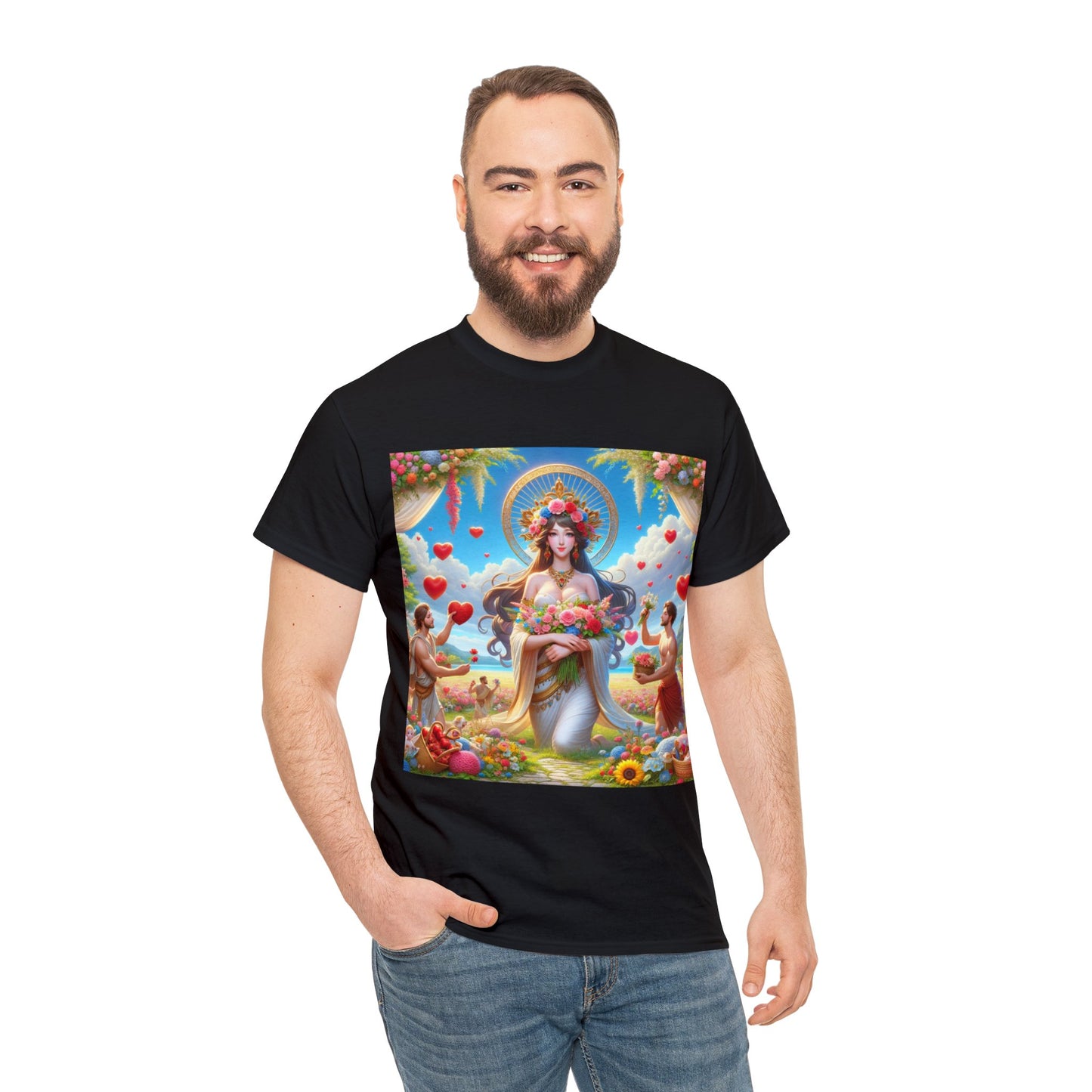 Gift a Love Goddess Unisex Heavy Cotton Tee