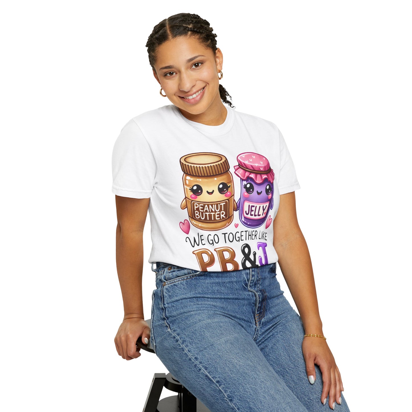 We Go Together Like PB&J T-Shirt Valentines Day, Anniversary, Boyfriend, Girlfriend, Best Friends, BFF Shirt