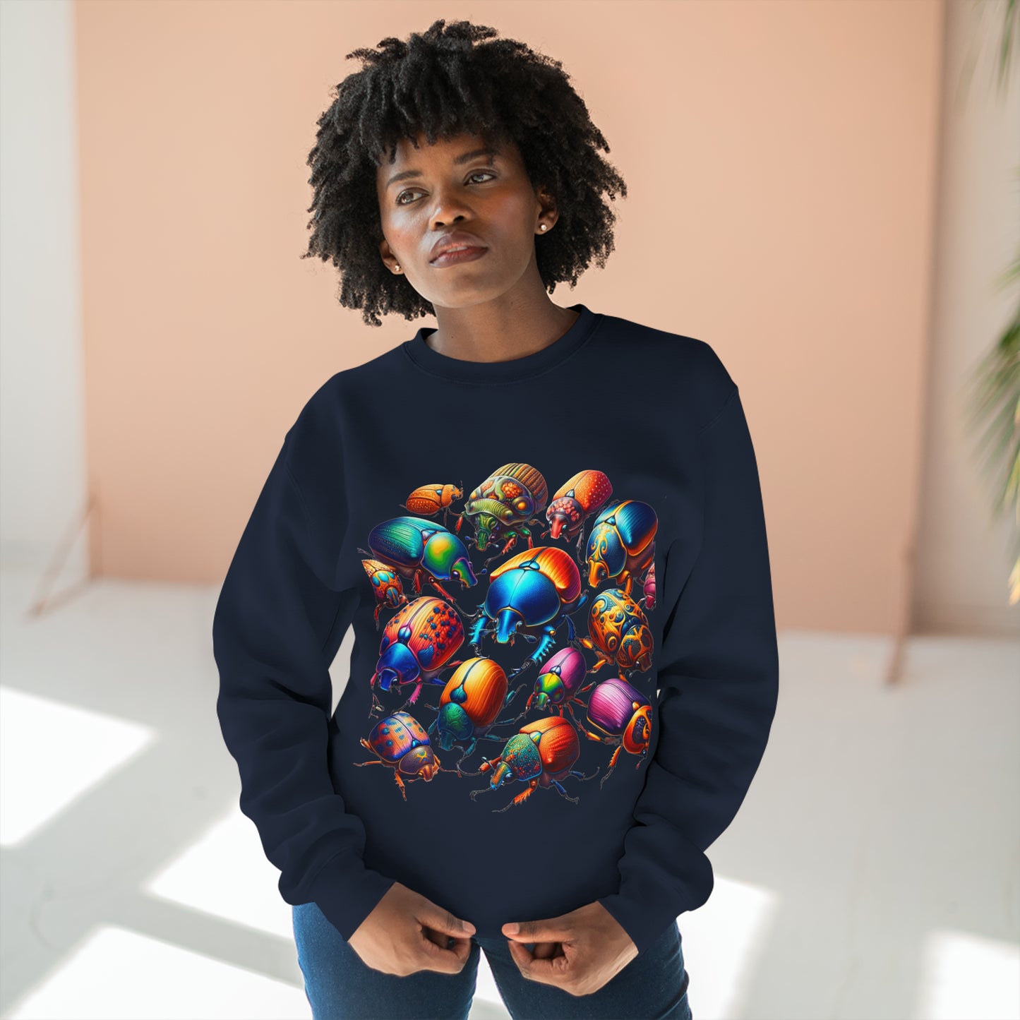 Scarab Beetles Unisex Crewneck Sweatshirt