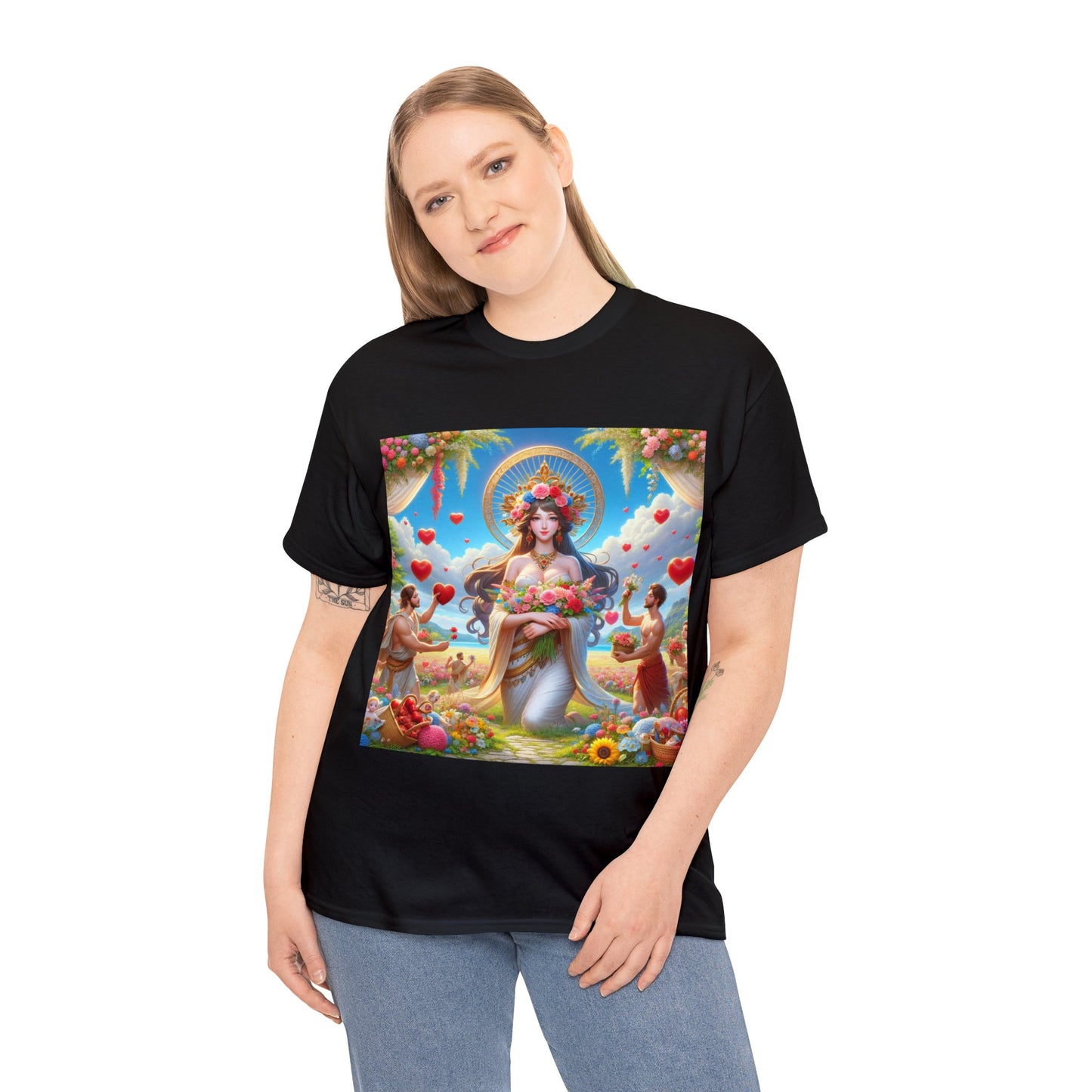 Gift a Love Goddess Unisex Heavy Cotton Tee