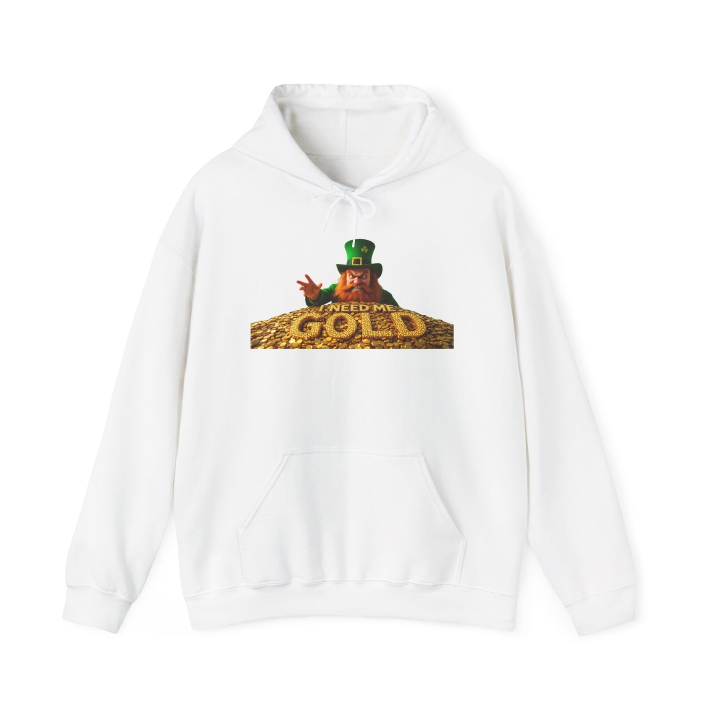 St Patrick's Day Hooded Sweatshirt, Irish Holiday Pullover, Lucky Clover Jumper, Shamrock Festival Top, Green Beer Celebration Clothing,