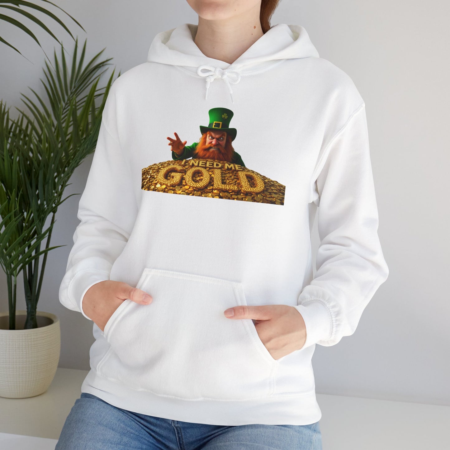 St Patrick's Day Hooded Sweatshirt, Irish Holiday Pullover, Lucky Clover Jumper, Shamrock Festival Top, Green Beer Celebration Clothing,
