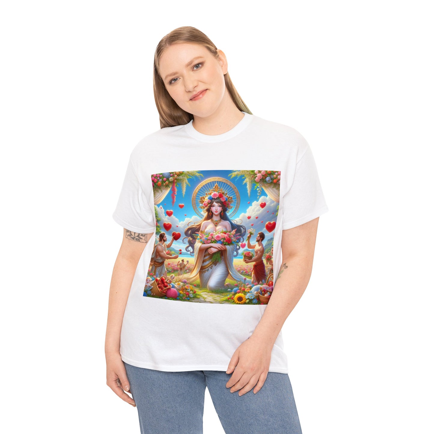 Gift a Love Goddess Unisex Heavy Cotton Tee
