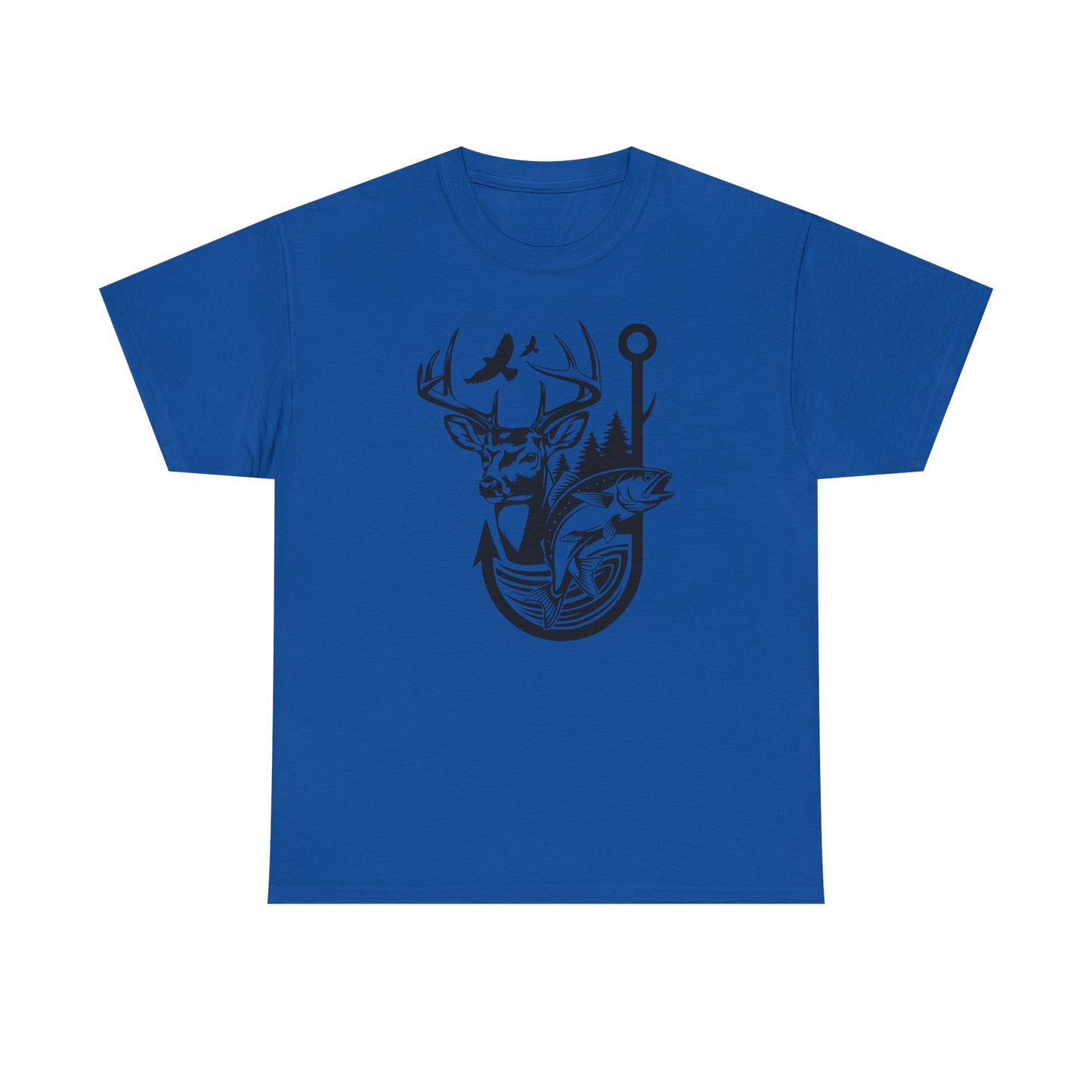 Outdoor Adventure Tee - Nature Inspired Unisex Heavy Cotton