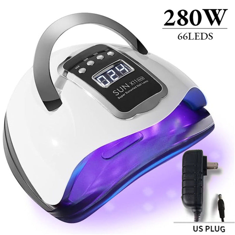 280W High Power Hot Nail Heating Shop Intelligent Induction UV Lamp