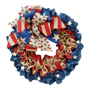 Independence Day Wreath Everyday Door Ornament Home Décor