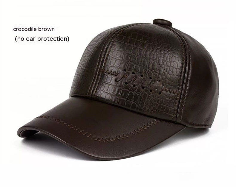 Casual Leather Hat