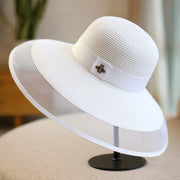 Women's Wide Brim Cloth Sun Hat