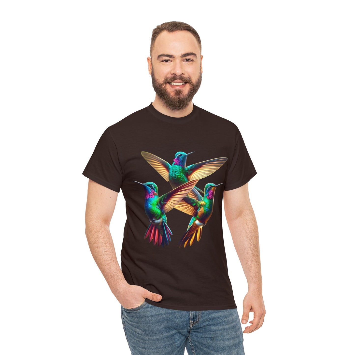 Hummingbird Unisex Cotton TShirt