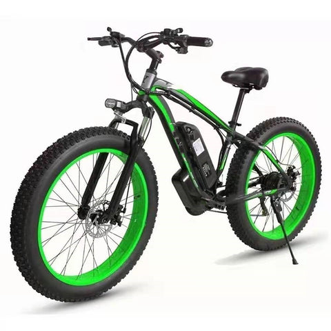 Electric Bicycle Lithium Tram Mud - Snow Electric Mountain Bike 21 Speed