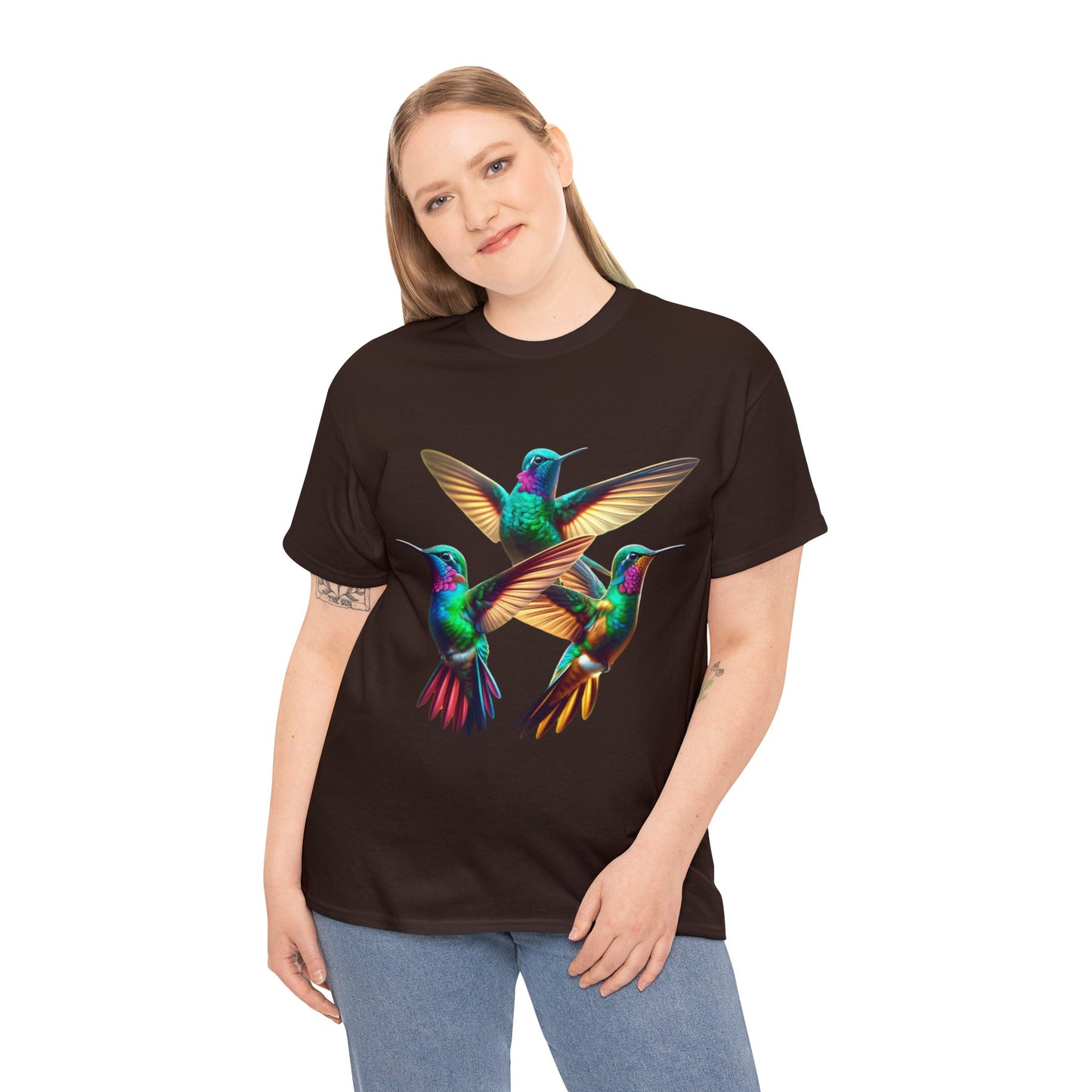 Hummingbird Unisex Cotton TShirt