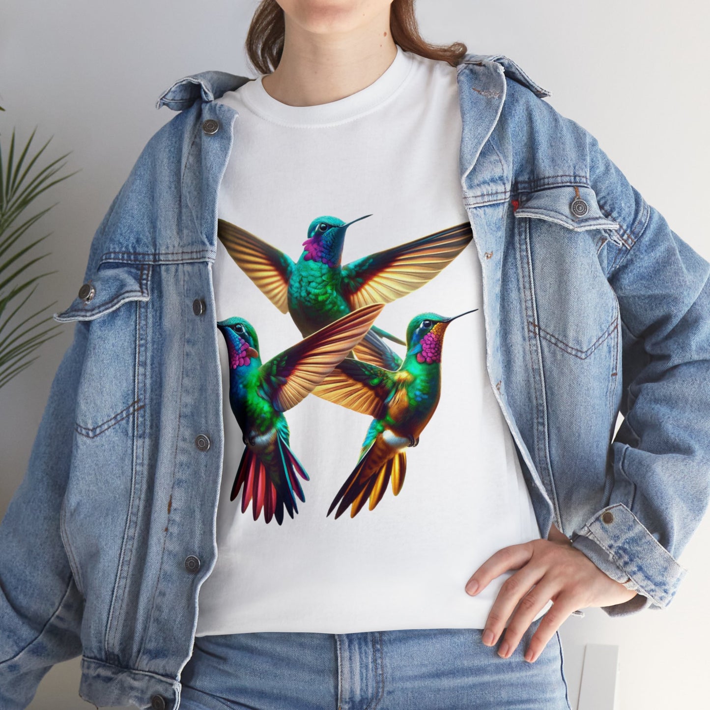 Hummingbird Unisex Cotton TShirt