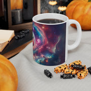 Cosmic Earthly Heart of Love Ceramic Mug 11oz