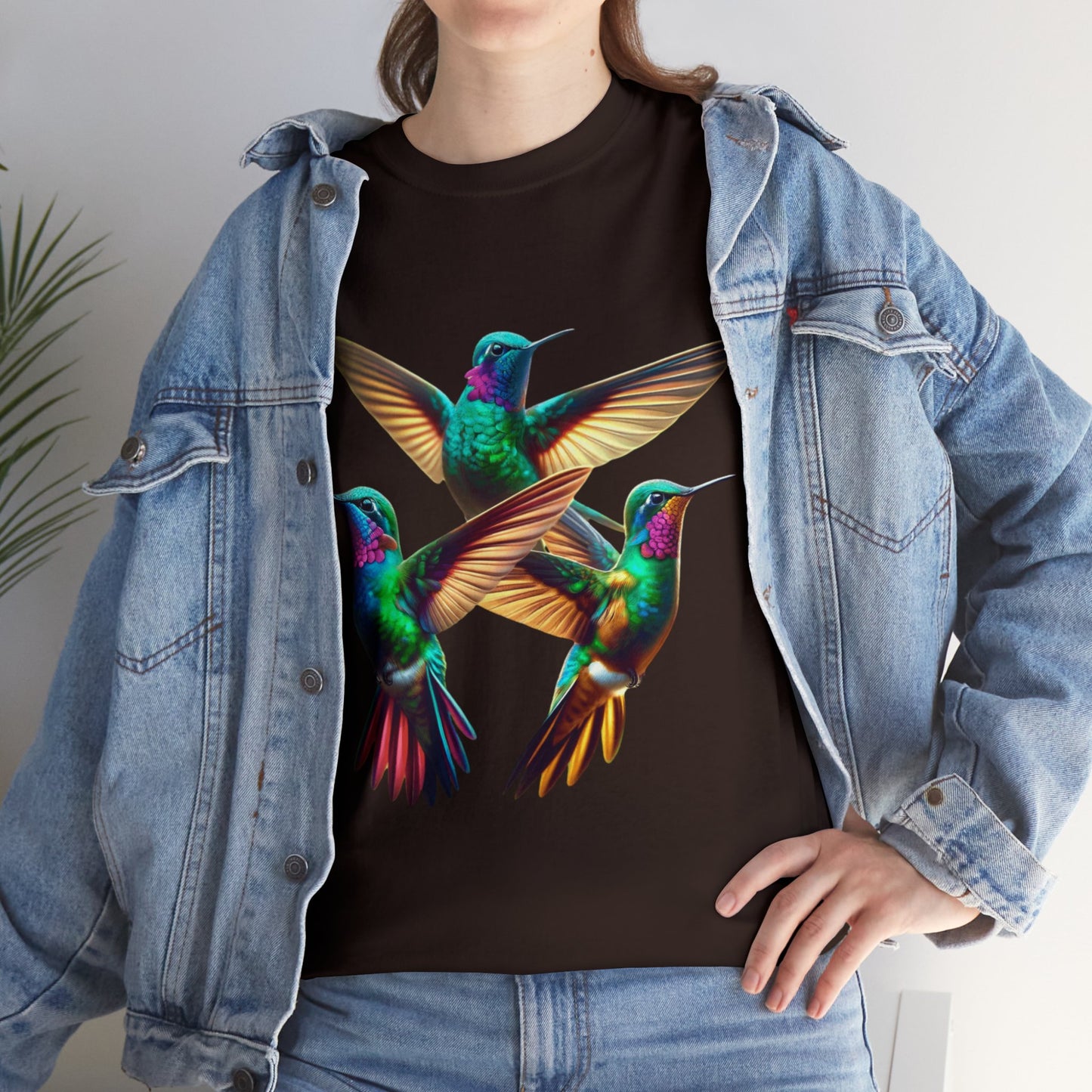 Hummingbird Unisex Cotton TShirt