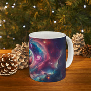 Cosmic Earthly Heart of Love Ceramic Mug 11oz