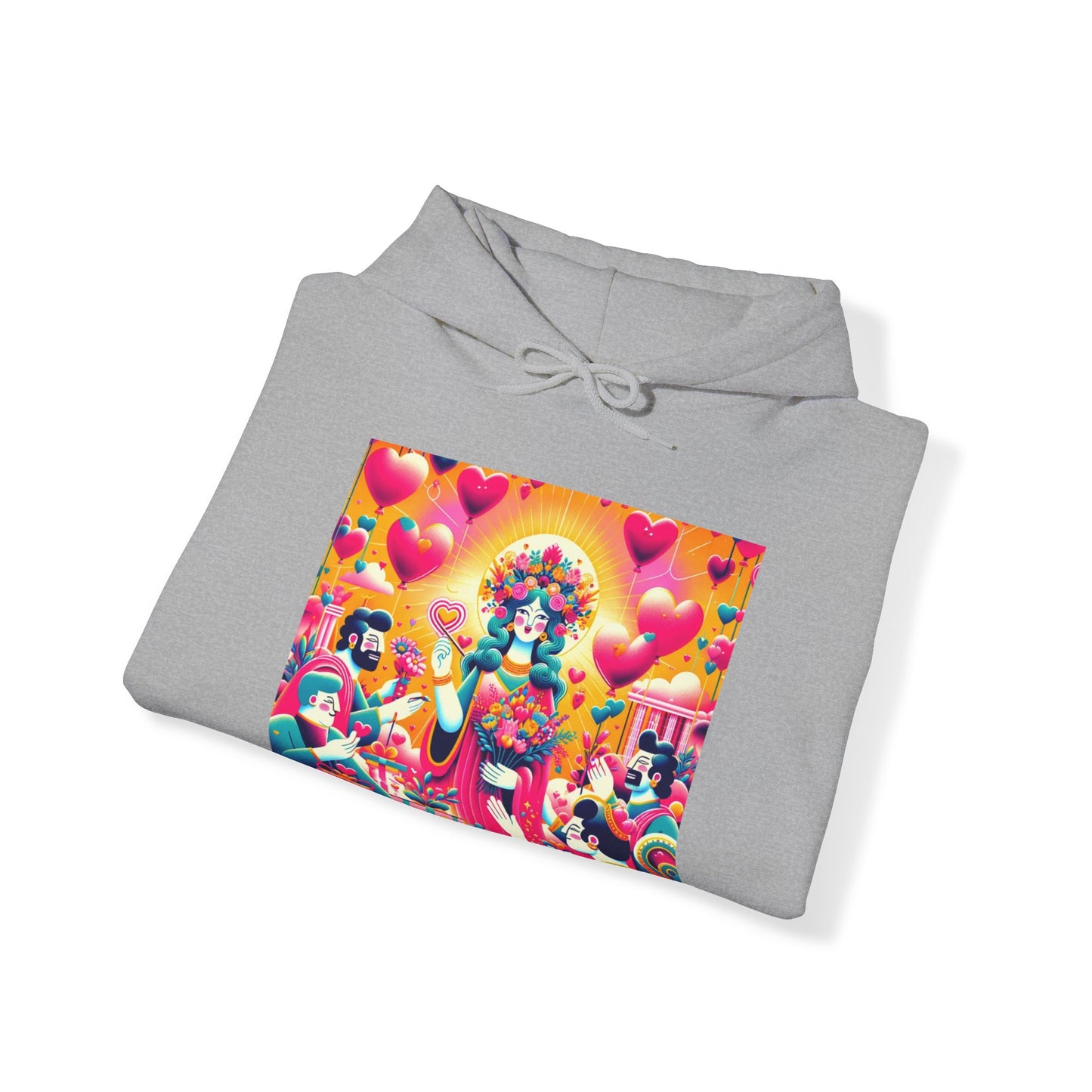 Love Goddess Admiration Unisex Heavy Blend™ Hooded Sweatshirt