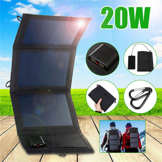 Folding Solar Charger Panel