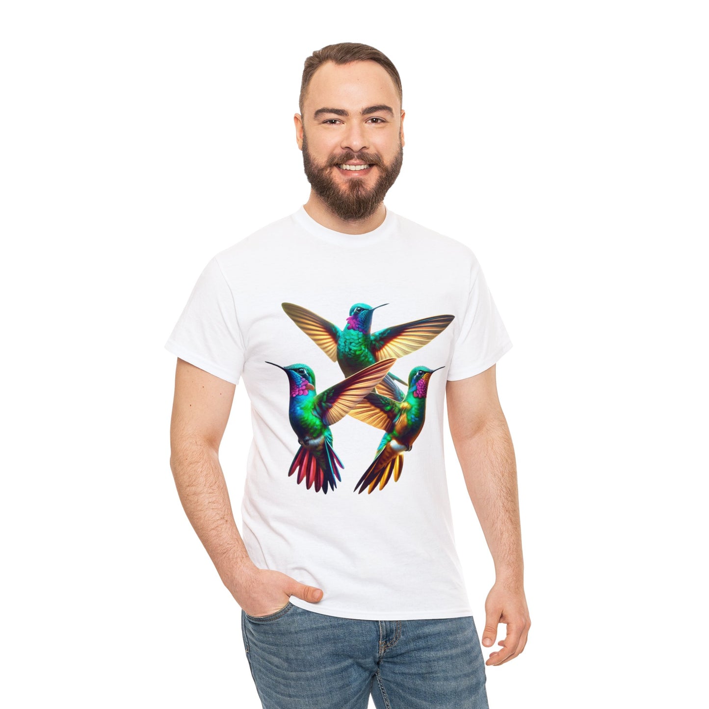 Hummingbird Unisex Cotton TShirt