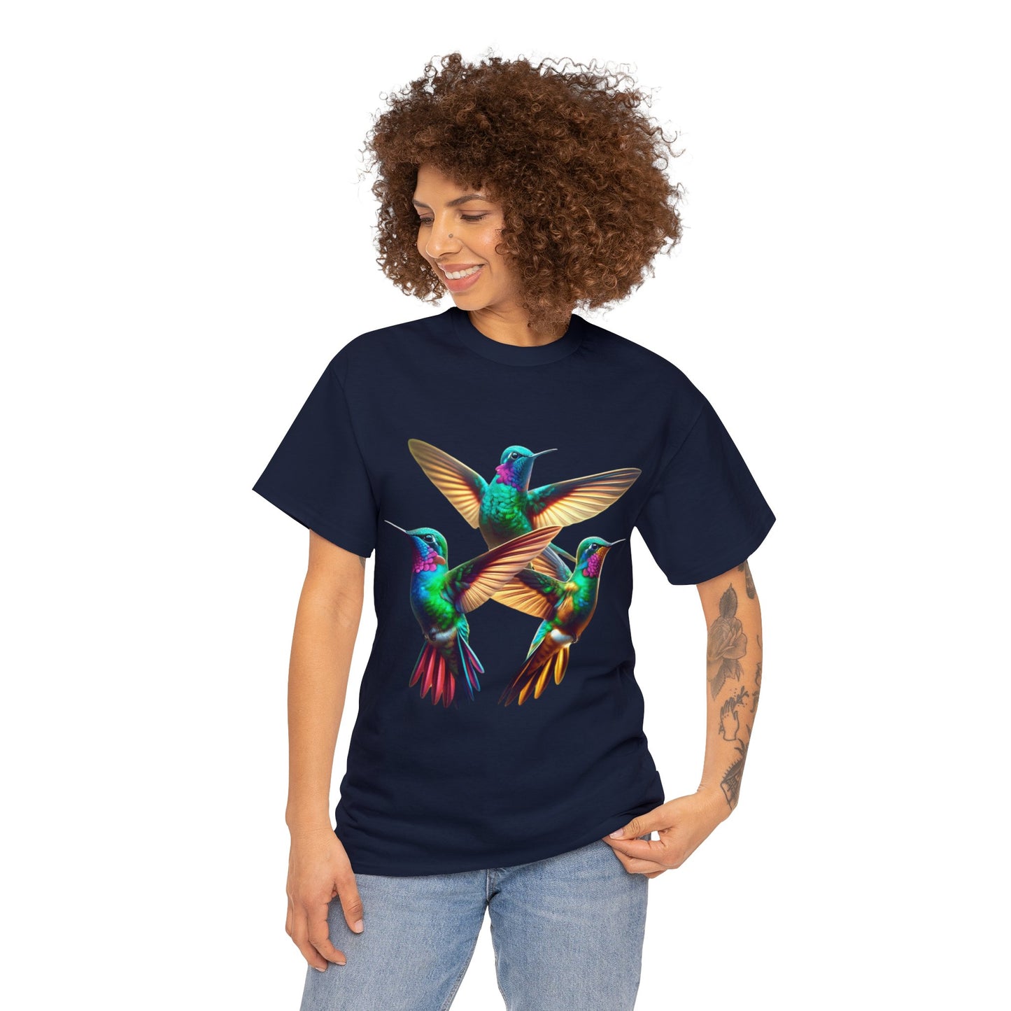 Hummingbird Unisex Cotton TShirt