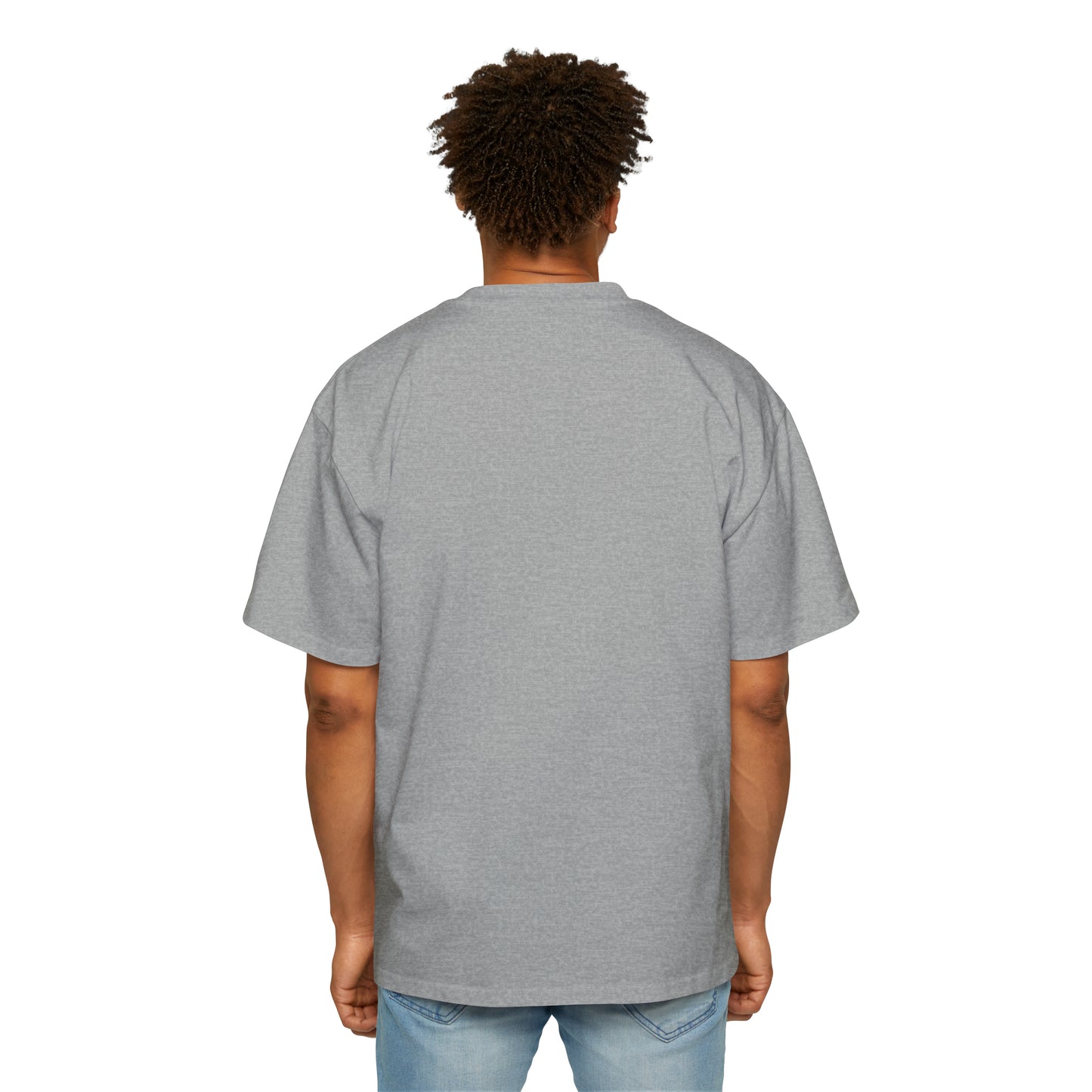 LOVE-2-LOVE-U Men's Heavy Oversized Tee