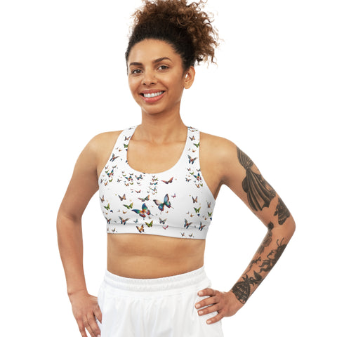 Butterfly Seamless Sports Bra