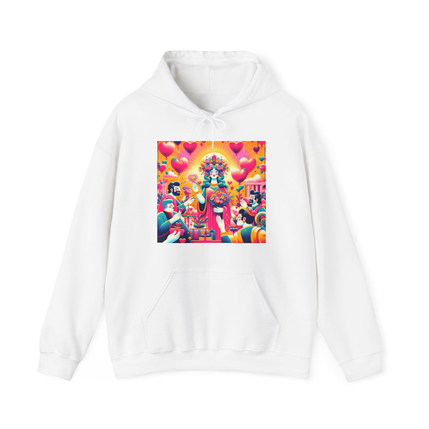 Love Goddess Admiration Unisex Heavy Blend™ Hooded Sweatshirt