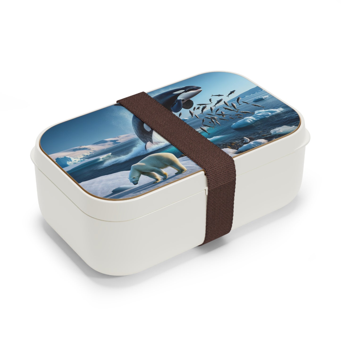 Arctic Ocean Scene Orca & Polar Bear Bento Lunch Box