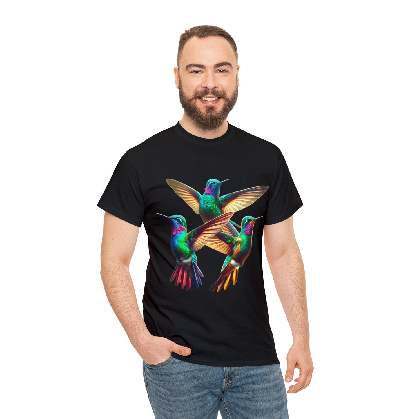 Hummingbird Unisex Cotton TShirt