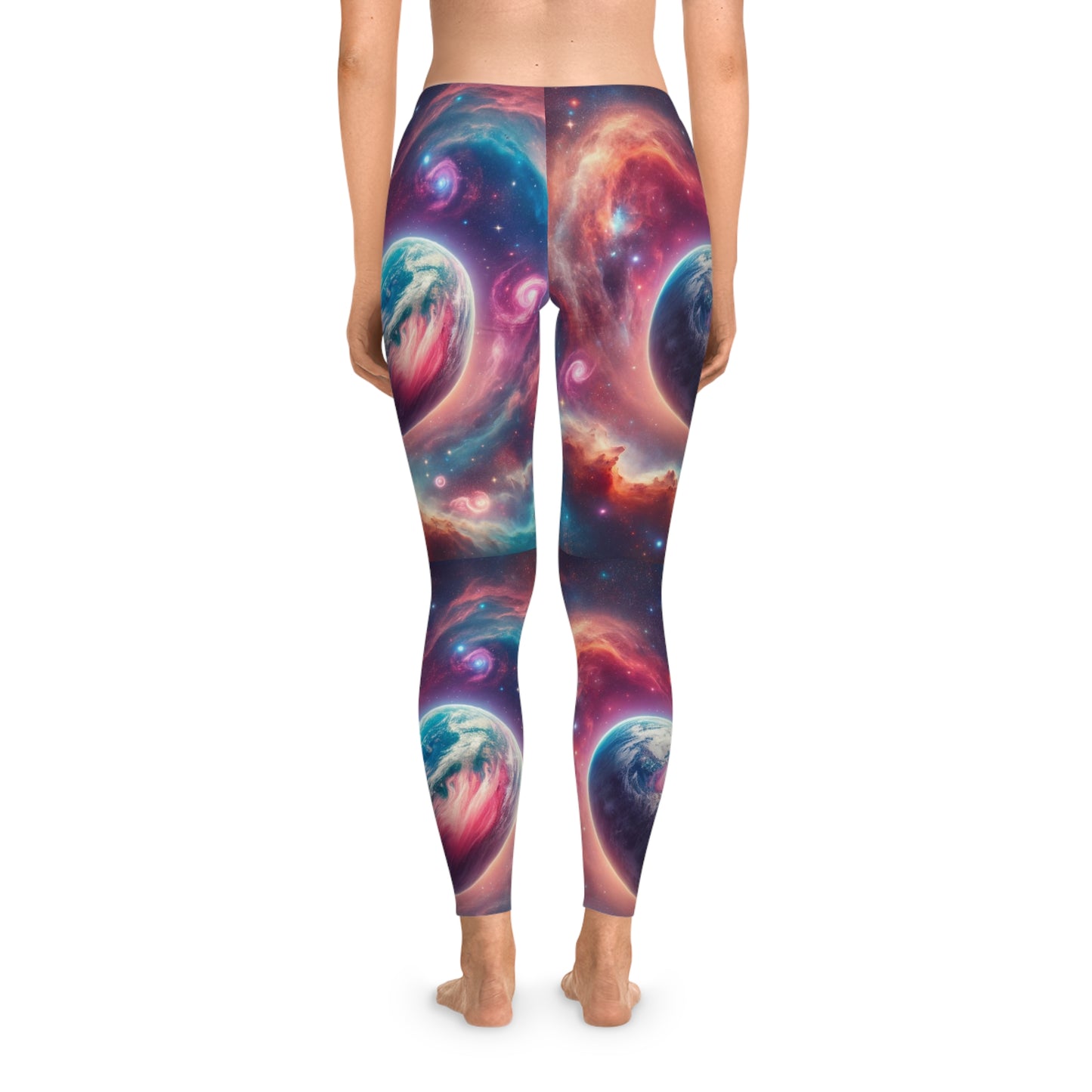 Earthly Cosmic Love the Galaxy Love Collection Stretchy Leggings