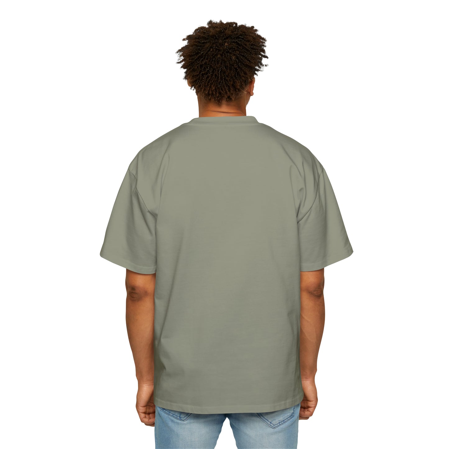 LOVE-2-LOVE-U Men's Heavy Oversized Tee