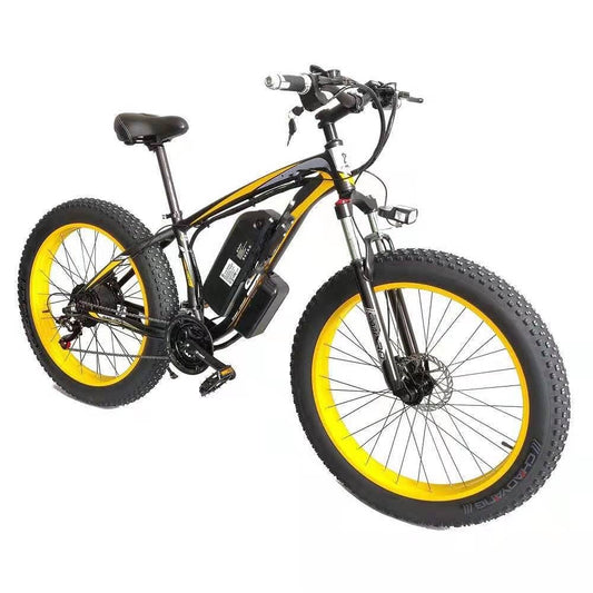 Electric Bicycle Lithium Tram Mud - Snow Electric Mountain Bike 21 Speed