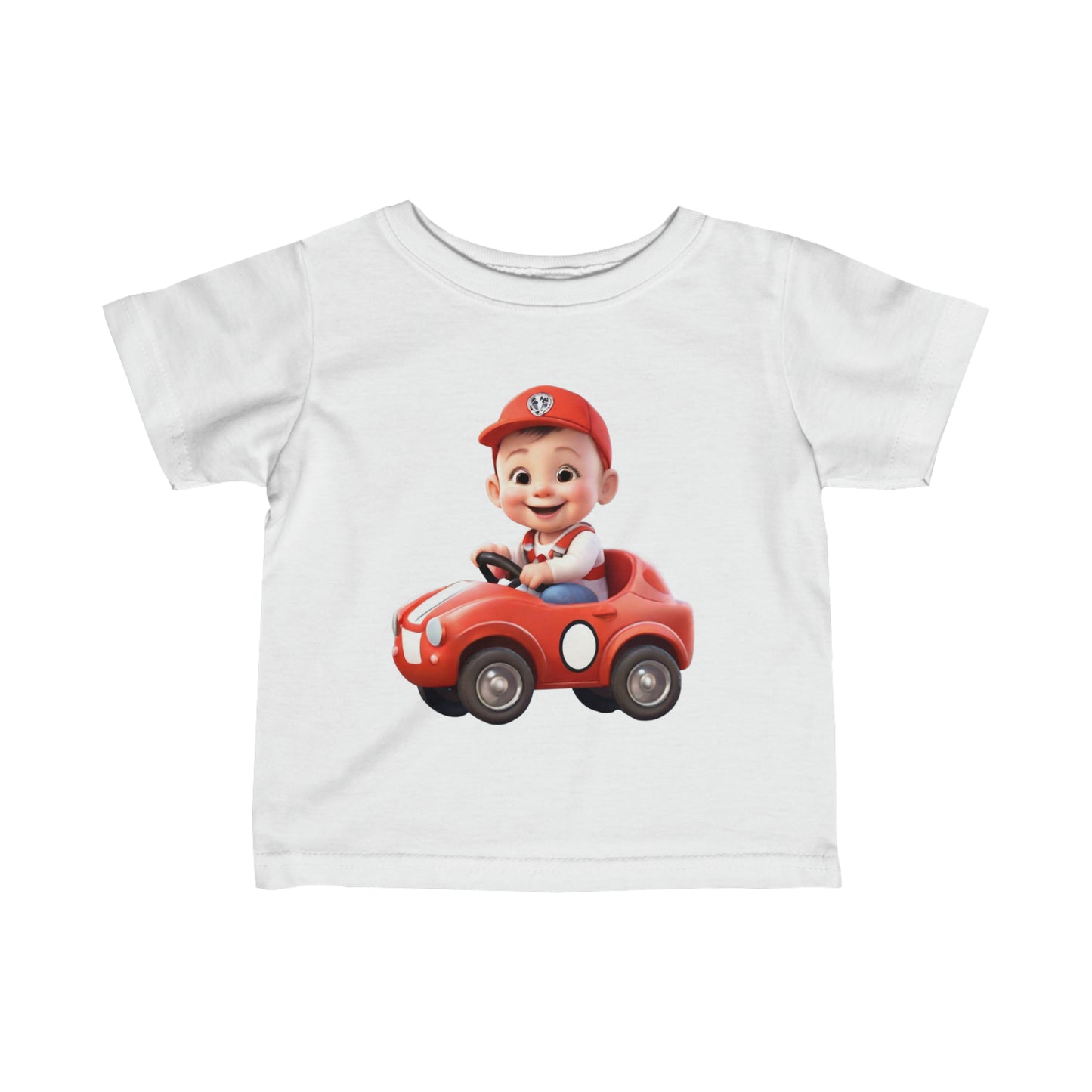 Infant Baby Racing Go Car Jersey Tee