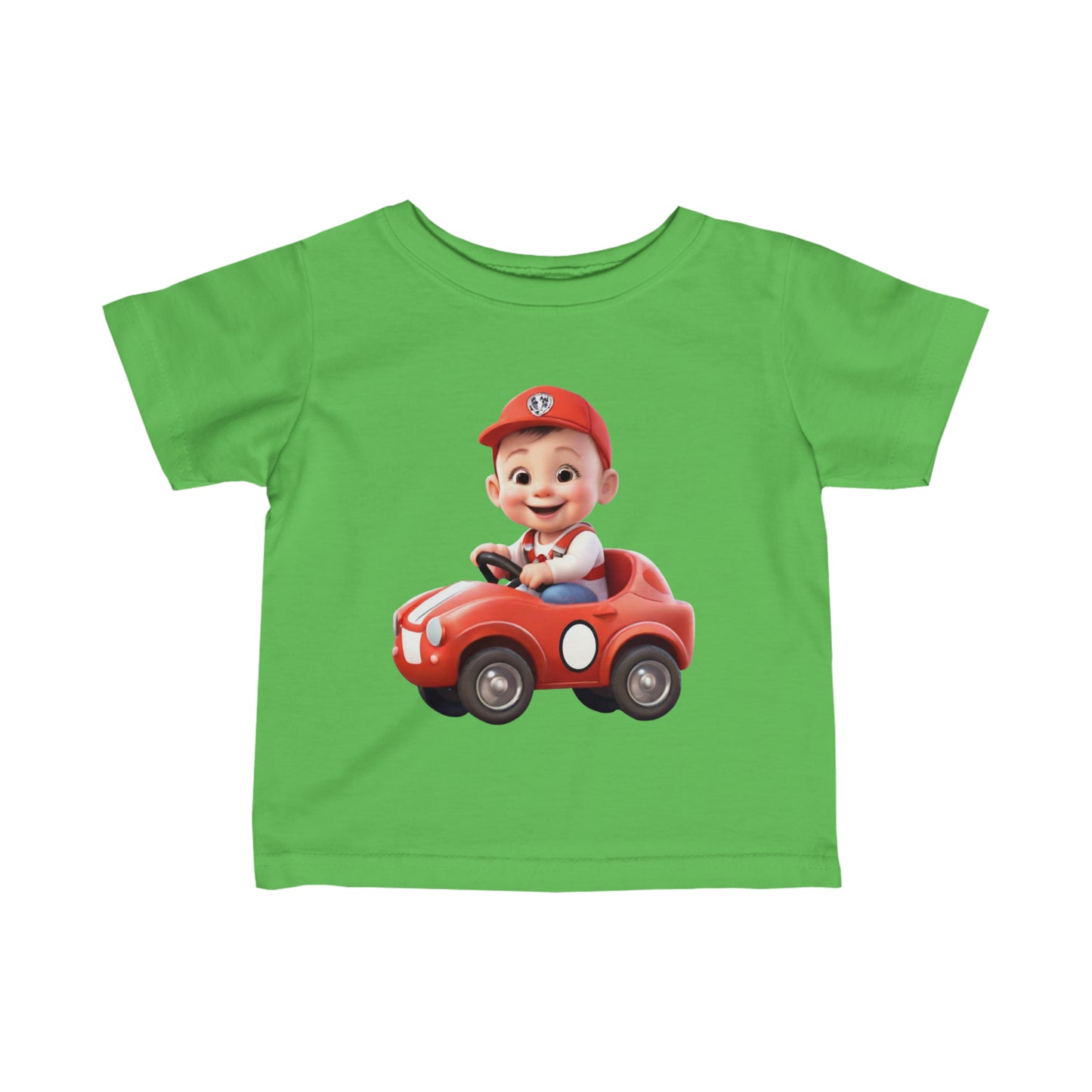 Infant Baby Racing Go Car Jersey Tee