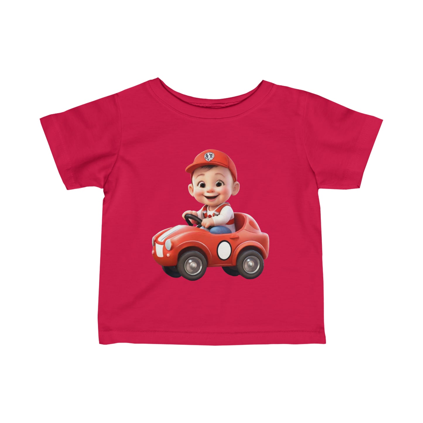 Infant Baby Racing Go Car Jersey Tee