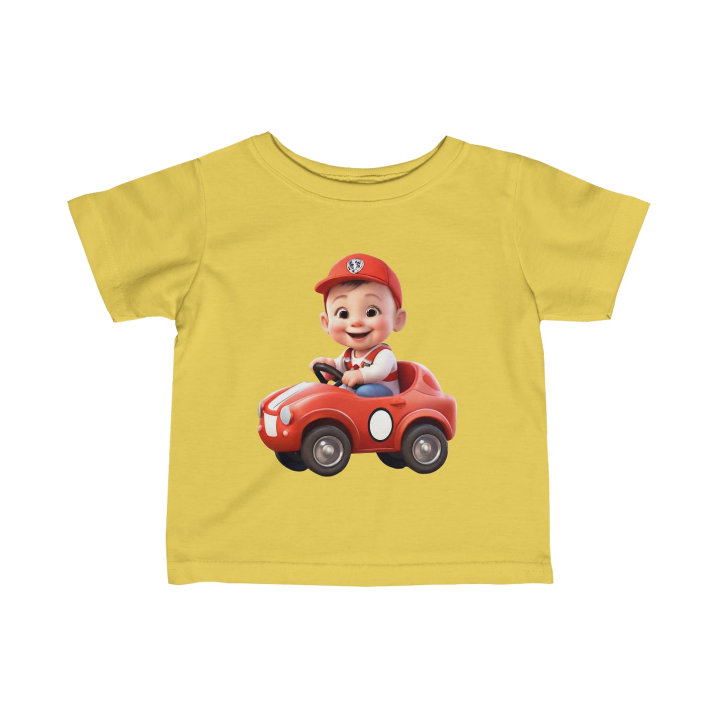 Infant Baby Racing Go Car Jersey Tee