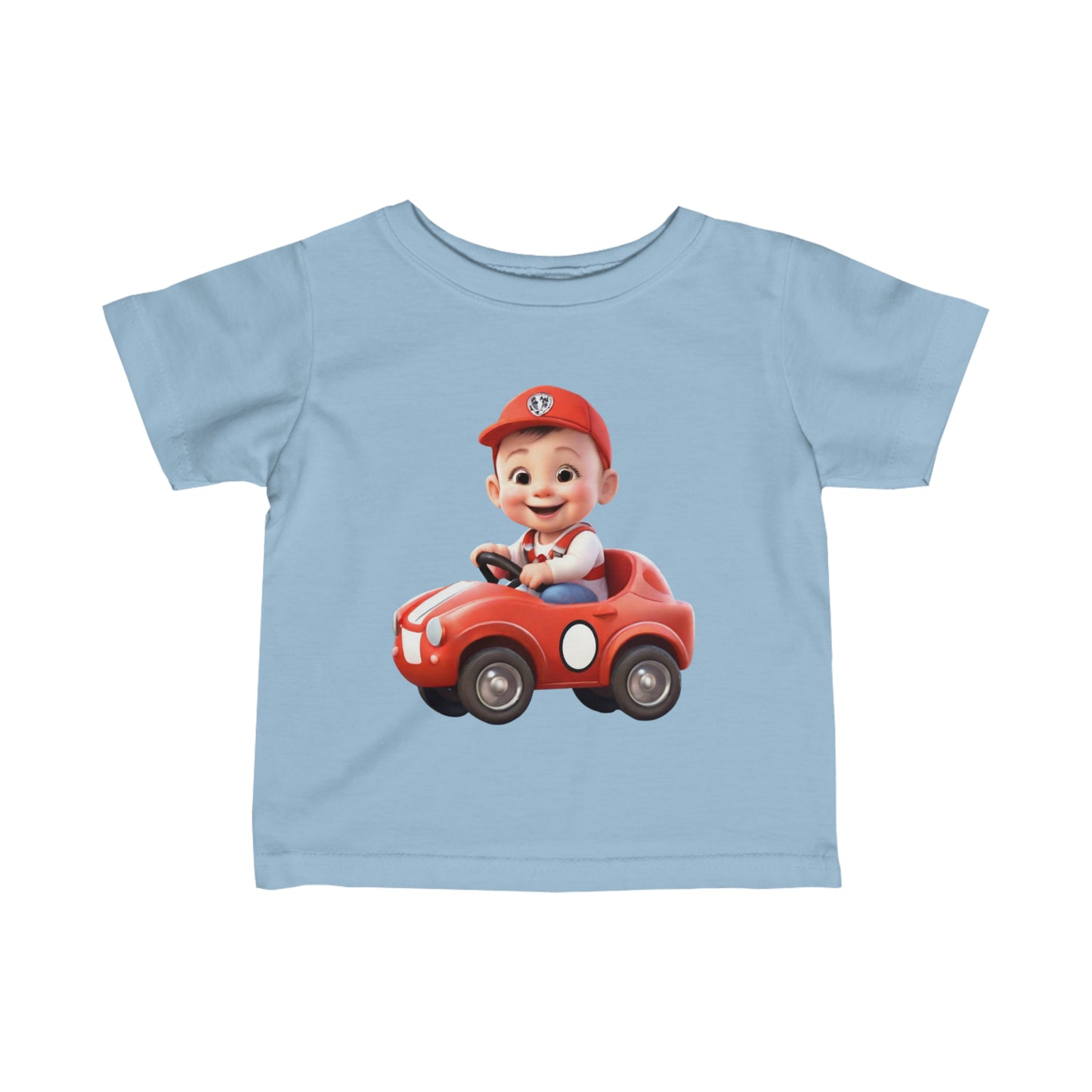 Infant Baby Racing Go Car Jersey Tee