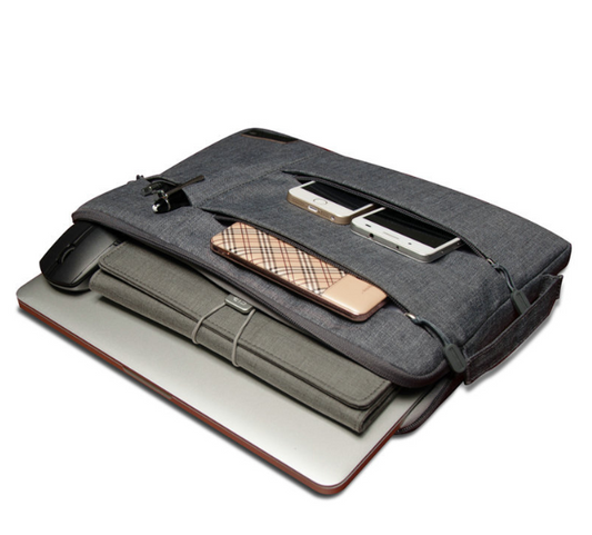 Shockproof Portable Laptop Case with Zipper Pockets