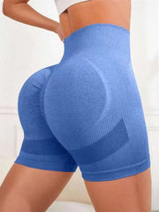 Double Hip Lifting Yoga Bike Shorts