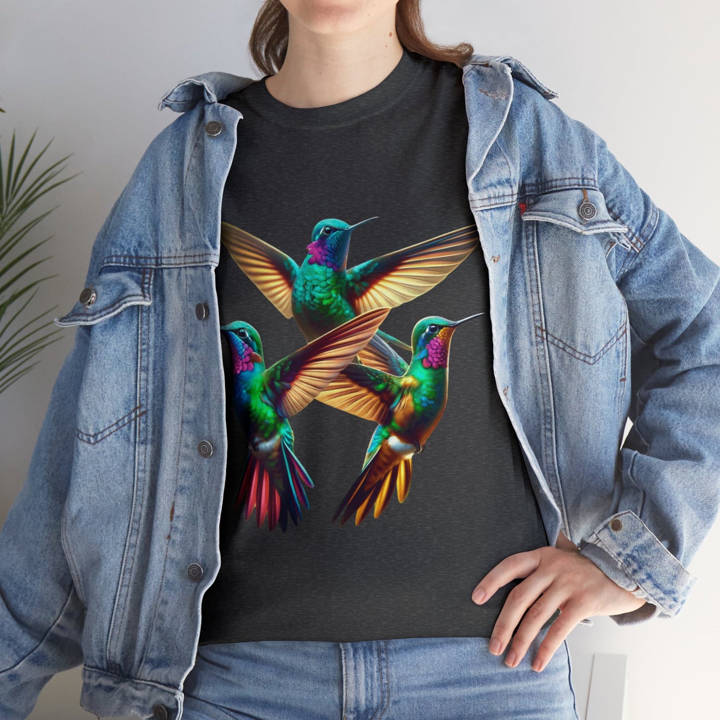 Hummingbird Unisex Cotton TShirt