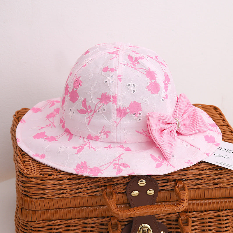 Bucket Hat for Children Thin Material worn in Spring - Summer - Fall  that's a Sun-proof Protection Hat