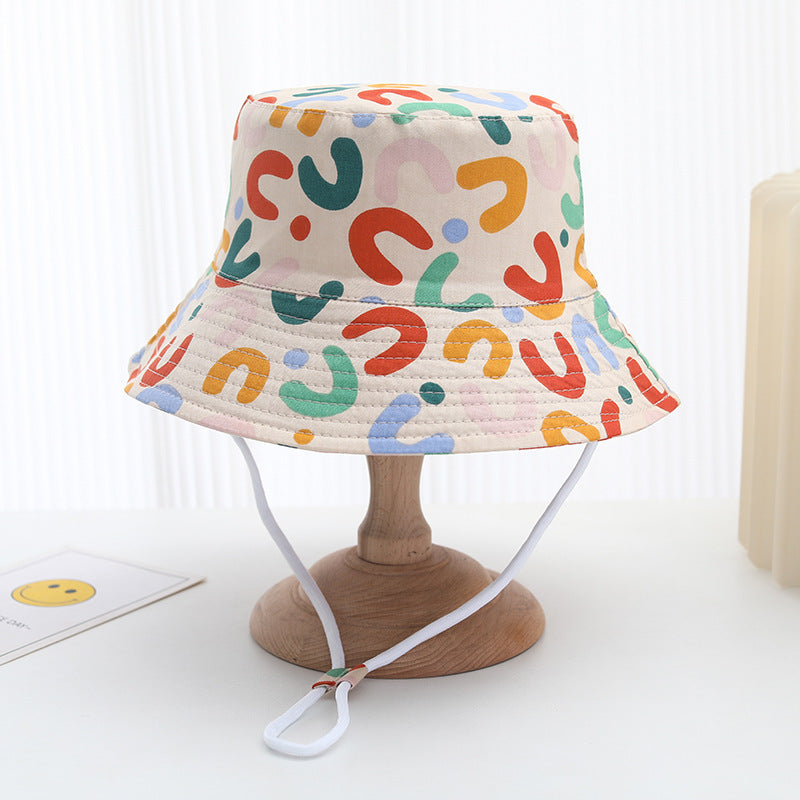 Bucket Hat for Children Thin Material worn in Spring - Summer - Fall  that's a Sun-proof Protection Hat