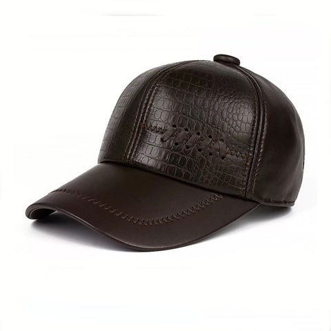 Casual Leather Hat