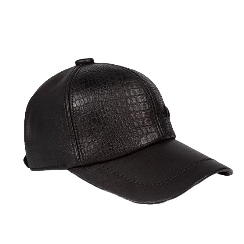 Casual Leather Hat