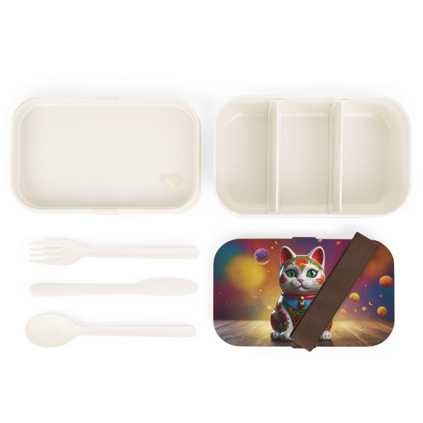 Good Luck Cat Bento Lunch Box