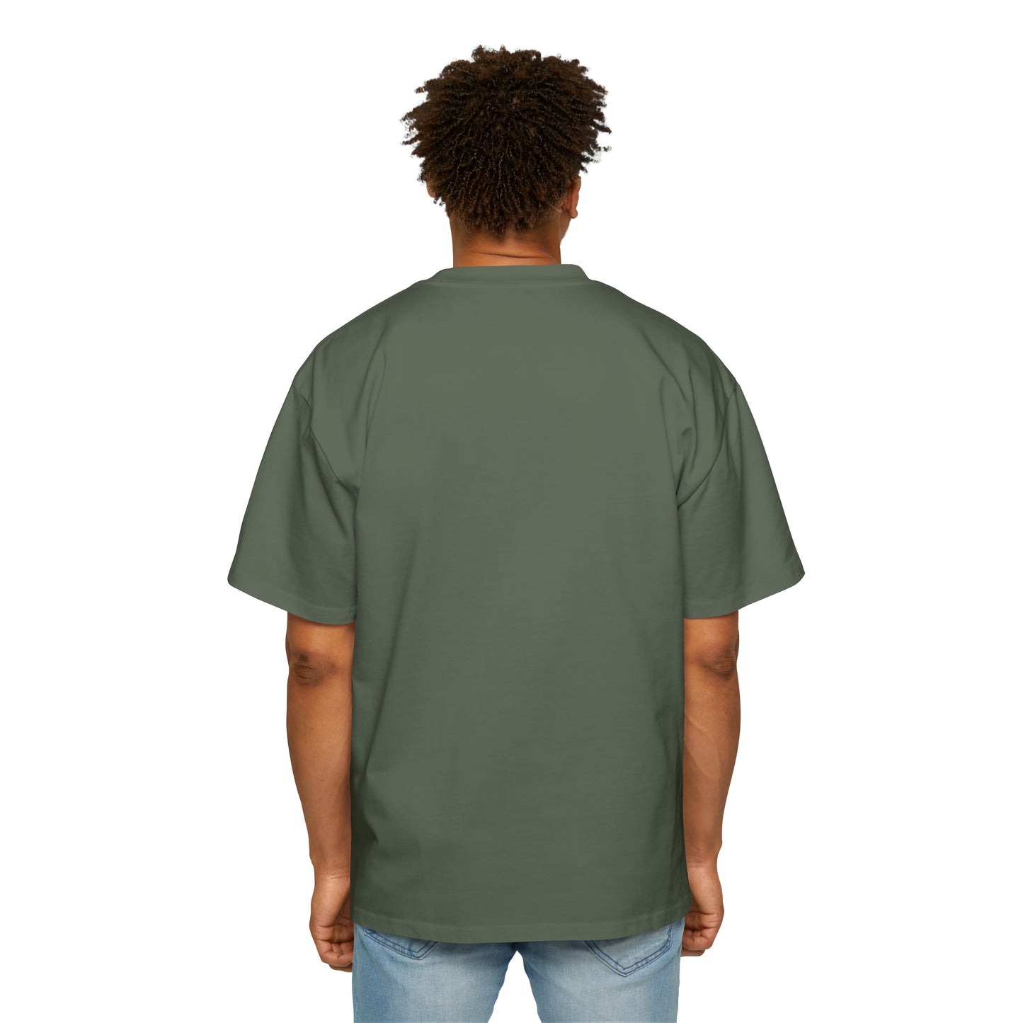 LOVE-2-LOVE-U Men's Heavy Oversized Tee