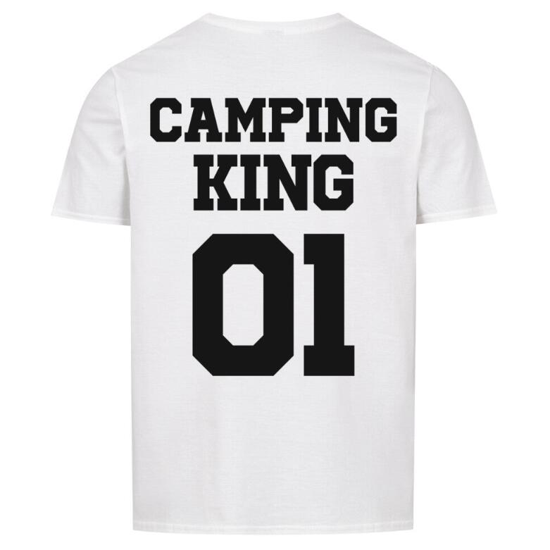 Men and Women Camping King T-Shirt