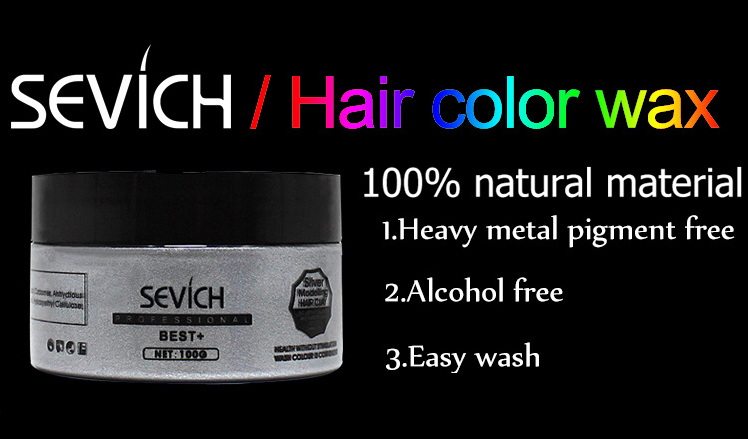 Hair Cream Colored Hair Wax