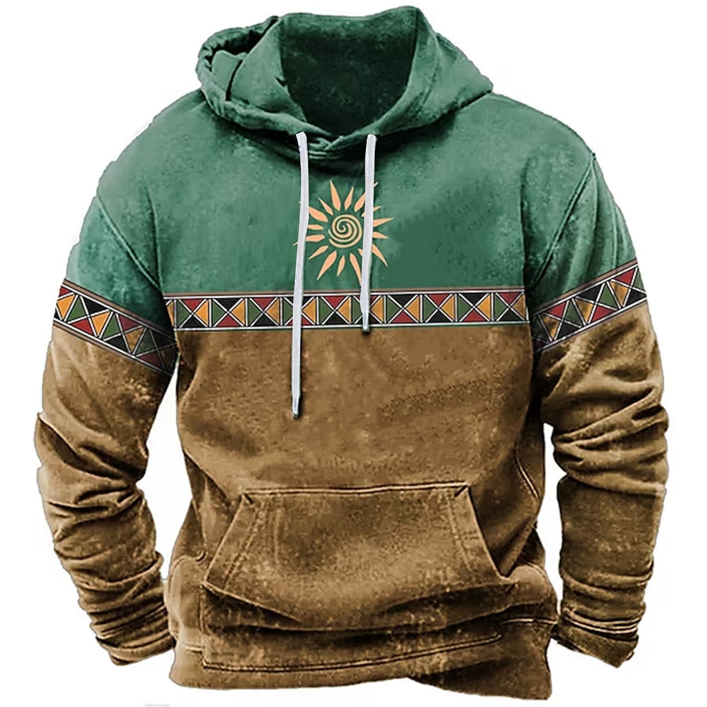 Men's Totem 3D Fashion Design Hoodie