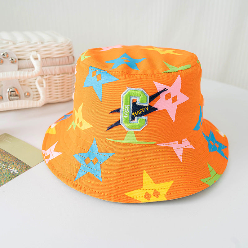 Bucket Hat for Children Thin Material worn in Spring - Summer - Fall  that's a Sun-proof Protection Hat